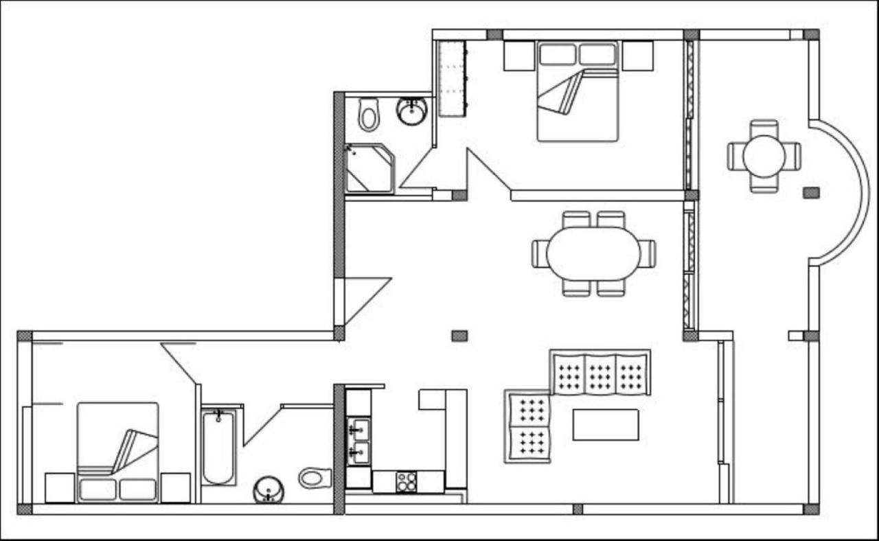 Sea View Apartment Reno W/Garage 斯普利特 外观 照片